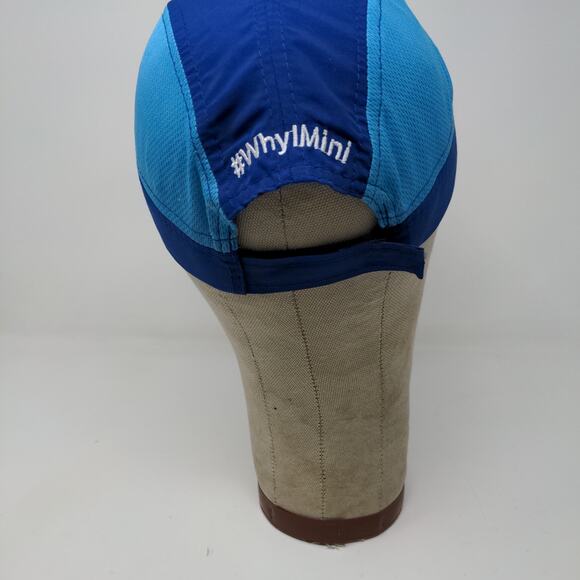 Indy 500 Festival One America Mini Marathon Strapback Hat Blue Embroidered - Picture 6 of 11